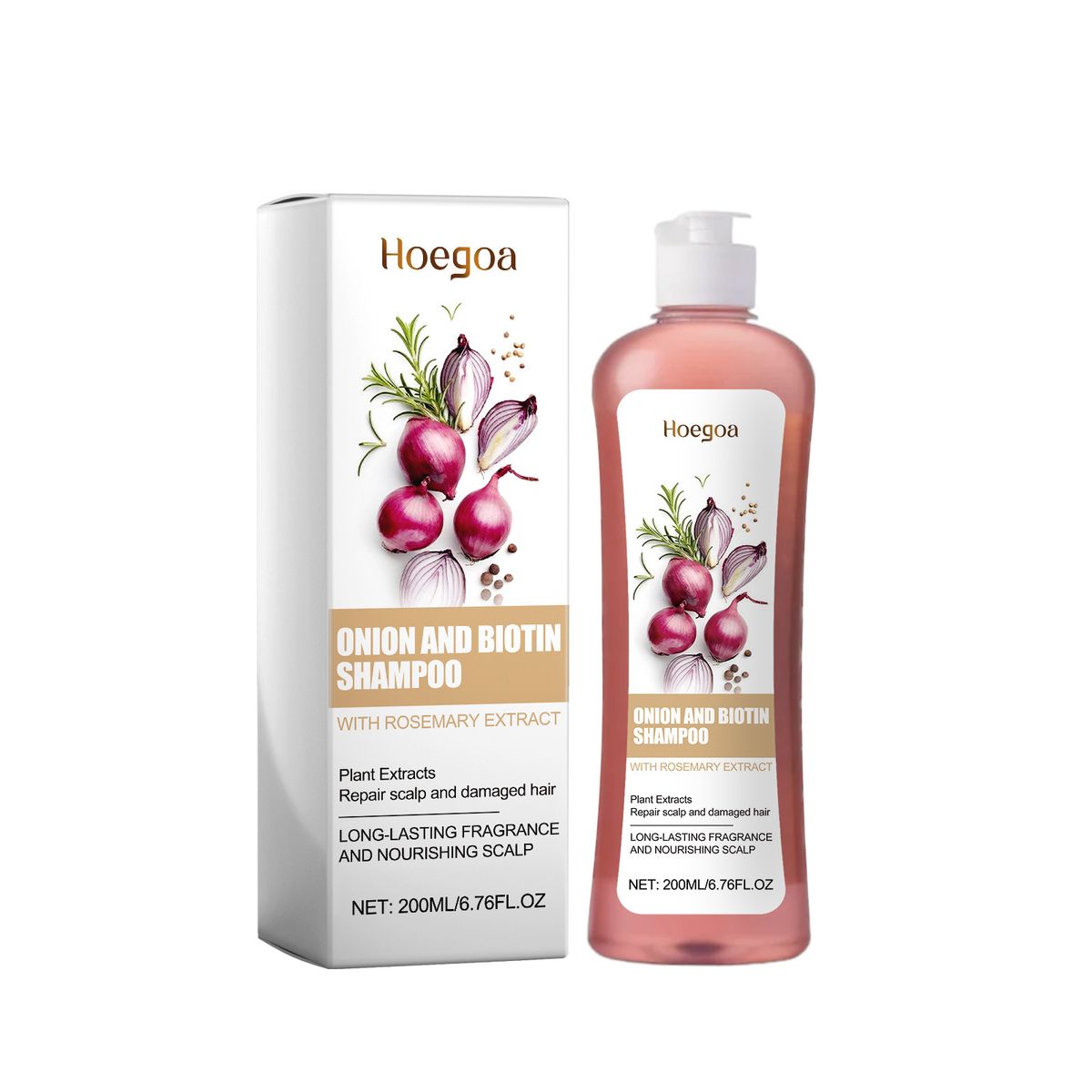 Hoegoa shampoo scalp cleaning care for fluffy, strong tough hair, moisturizing, soft, shiny, and smooth hair_voghion.com