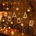 Christmas Star String Flashing Starry Sky Birthday Scene Decoration Atmosphere Lights Room Interior Arrangement_voghion.com
