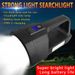 New Cross-Border High Brightness LED Multi-Function Handheld Light White Laser Outdoor Searchlight COB Rechargeable_voghion.com