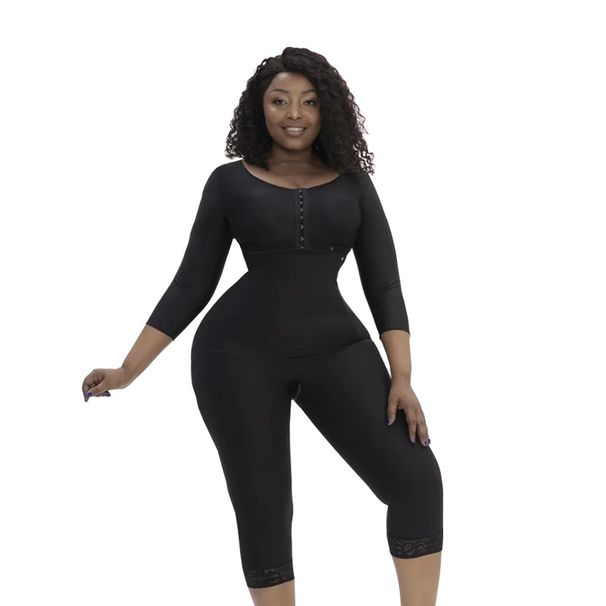 Women's clothing body shaping jumpsuits for after liposuction surgery, postpartum abdomen, waist, hips, chest and arm corsets_voghion.com