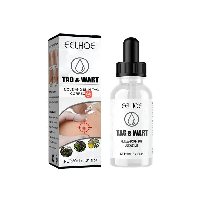 Eliminador de verrugas líquido, no irritante, Universal, Natural, efecto rápido, aclara la melanina, indoloro, Corrector de manchas de polillas, 2024_voghion.com