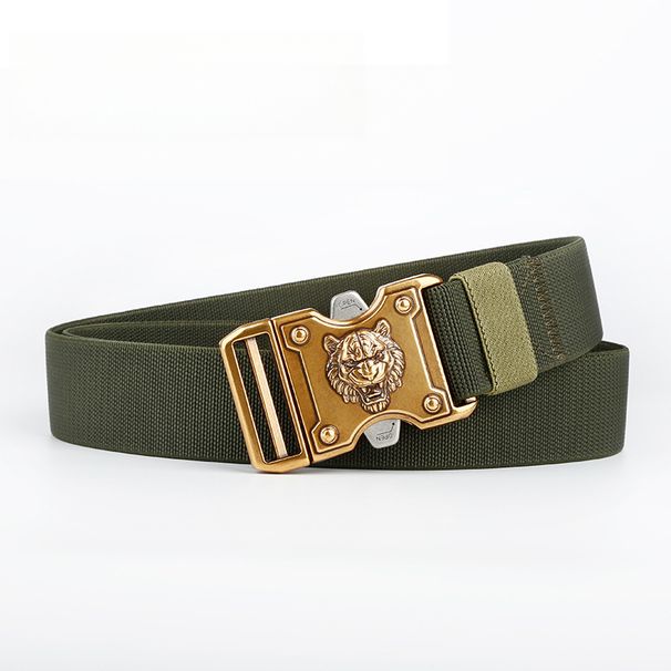 3,8 cm vlek niet-poreuze riem nylon canvas elastische tactische paar socket riem broek riem heren riem_voghion.com