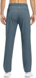 Jogginghose Herren Lang Trainingshose Sport Laufhose Schnelltrocknend Freizeithose Männer Fiess Mit Reißverschlusstaschen_voghion.com