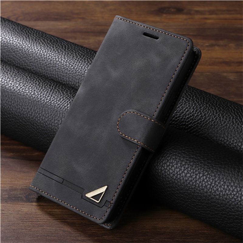 Leather Flip Phone Case For Samsung Galaxy A02S A12 A22 A32 A52 A72 A03S A13 A23 A33 A53 A73 A14 A54 Luxury Wallet Bracket Cover_voghion.com