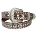 Diamond Belt Punk Style Rhinestone Belt Special Hot Performance Pin Buckle Set With Source_voghion.com