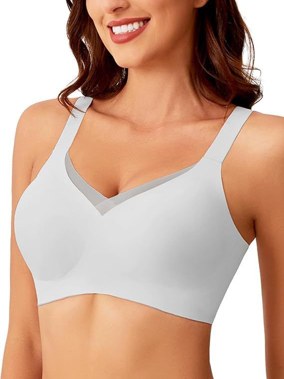 Popular Pick: Ultra-Soft Wireless Seamless Bras, European-American Design, Plus Sizes For Maximum Comfort​_voghion.com