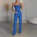 2025 Sexy Off-Shoulder Shiny Vest And Long Pants Two-Piece Set For Women_voghion.com