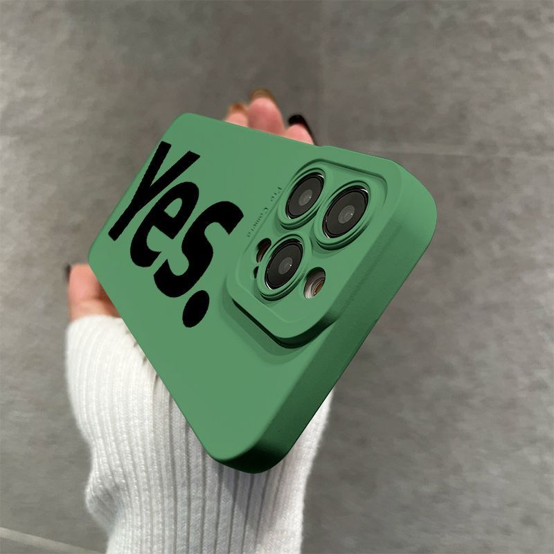 Yes phone case, suitable for 16 all-inclusive 15 Pro Max phone case iPhone 14/12/11/13 anti-drop xs_voghion.com