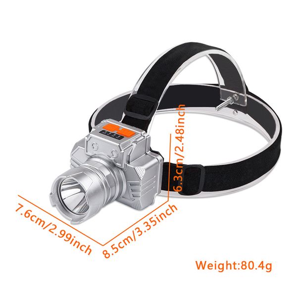 Nowe mocne światło LED z oświetleniem punktowym i superjasnym oświetleniem zewnętrznym do łowienia ryb z ładowaniem USB_voghion.com