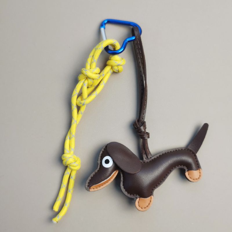 Çanta Kolye Dachshund Çanta Kolye, Anahtarlık, Küçük Kömür Topu Kolye, Beyzbol Aksesuarı_voghion.com