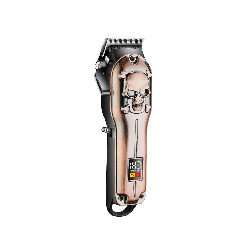 Kemei KM-2618 Tagliacapelli da uomo con display LCD, tagliacapelli elettrico professionale, ricaricabile_voghion.com