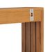 Teak Towel Wallmounted Solid 13.8x7.9x13.8 Rack Wood_voghion.com