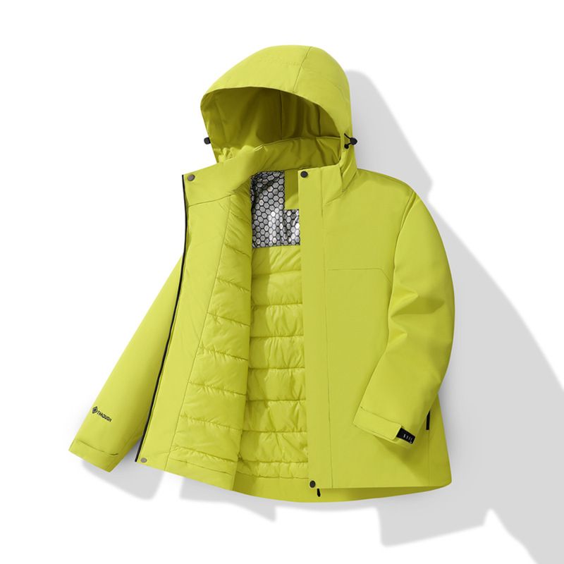 Piumino invernale unisex – Cappotto impermeabile e antivento con cappuccio staccabile e tasche multiple (M-5XL, 12 colori per uso urbano e outdoor)_voghion.com