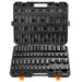 Impact Sockets Set 59pcs 6-Point 3/8' & 1/2' Drive Bit Ratchet Tool Kit_voghion.com