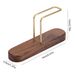 Walnut Filter Paper Rack Holder Coffee Accessories Stand Capacity Of 35 Pcs Paper Storage Durable For Fan Shape V Shape_voghion.com
