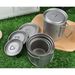 Camping with lid, pure titanium outdoor mug, portable camping handle, foldable cup, travel water cup_voghion.com