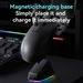 AZZ 59P MC Tri-mode Wired BT Wireless With Magnetic Charging Base Max 12000DPI Gaming Mouse For PC_voghion.com