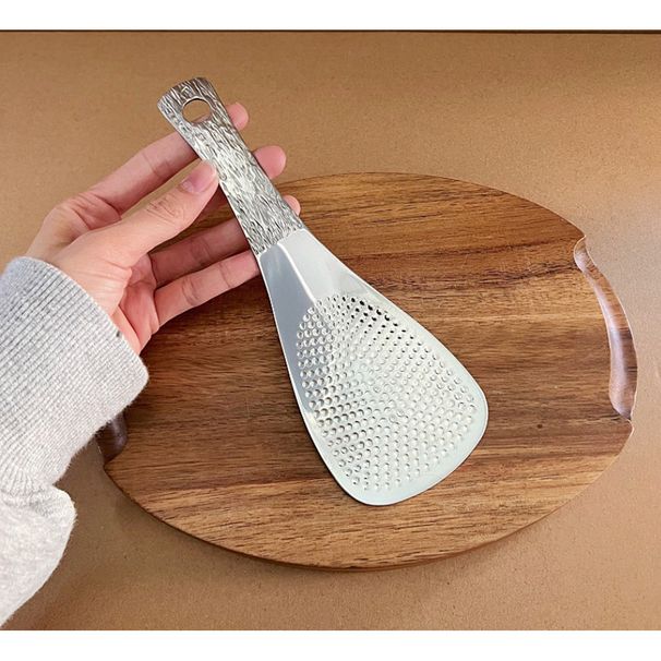 Cucchiaio da portata per riso Aoliwo in acciaio inossidabile 304 antiaderente per uso domestico, non dannoso, per cucinare_voghion.com