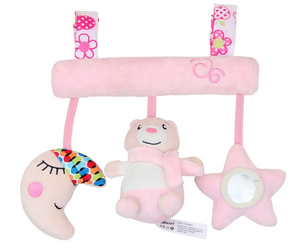 Ciondolo a forma di campana con barra per appendere il tornio a forma di animale da fattoria, giocattolo per bambini_voghion.com