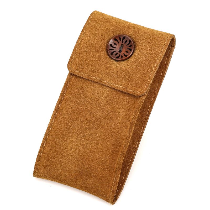 Watch Boxes Suede Leather Casual Mechanical Watch Watch Bag Genuine Leather Portable Fashion Watch Storage Bag_voghion.com