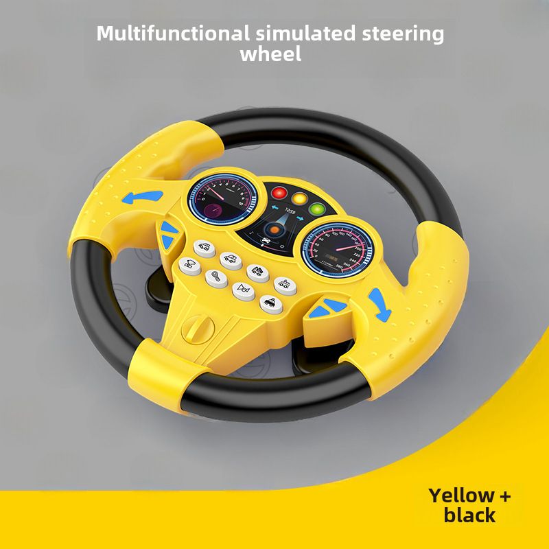 Volante di simulazione girevole a 360° multifunzionale transfrontaliero per bambini_voghion.com