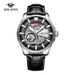 AILANG Herrenuhren Automatische Mechanische Uhr Tourbillon Uhr Echtes Leder Wasserdichte Uhr Männer Militär Armbanduhr Mann_voghion.com
