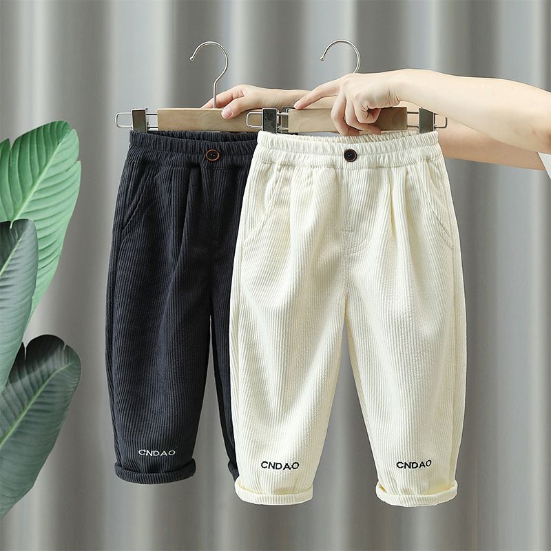Boys' Pants Children's Spring And Fall Slacks Fall Pants Baby Corduroy Pants_voghion.com