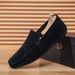 SHLIANG Nuove scarpe casual da uomo slip-on con fondo piatto, traspiranti, comode, con soletta, grandi dimensioni, cuciture resistenti X0027_voghion.com