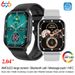 Braccialetti intelligenti Orologio intelligente Chiamata Bluetooth Schermo da 2,04 pollici Frequenza cardiaca Pressione sanguigna Bracciale multi-sport_voghion.com