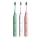 Brosse à dents électrique sonique 2024 à 3 têtes, 5 vitesses, chargement USB, entièrement automatique, poils souples, IPX7_voghion.com