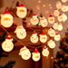 Christmas LED String Lights – Santa Claus & Snowman Decorations, Battery/USB Powered, IP42 Waterproof, 10,000 Hours Lifespan, CE Certified_voghion.com