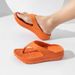 Schuhe Unisex-Strandsandalen – leichte EVA-Flip-Flops für Damen und Herren, schnelltrocknende Komfort-Hausschuhe mit Fußgewölbeunterstützung (Weiß/Grün/Schwarz/Orange)_voghion.com