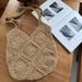 seaside ins style large capacity woven bag versatile hollow cotton bag beach bag_voghion.com