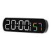 Minimalist Electronic Creative Multifunctional LED Alarm Temperature Jumping Seconds Display Countdown Bedside Clock_voghion.com
