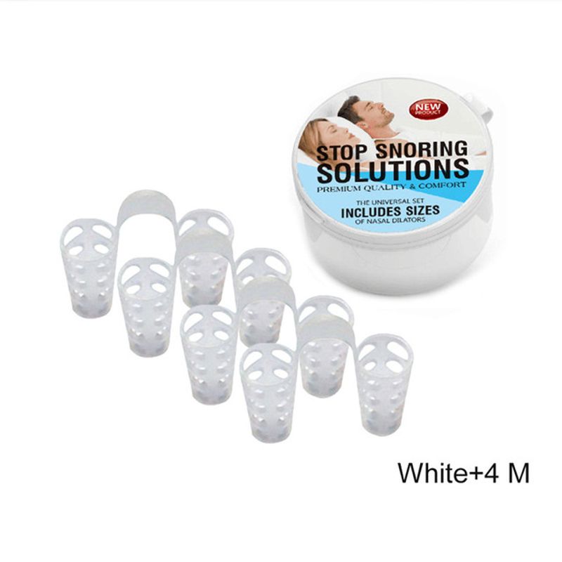 4pcs Anti Snore Apnea Nose Clip Anti-Snoring Breathe Aid Stop Snore Device Sleeping Aid Equipment Stop Snoring Sleep Aid_voghion.com