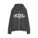 Harajuku Y2K Autumn Hooded Sweatshirt Zipper Butterfly Long Sleeve Loose Print Women's Hoodie Jacket_voghion.com