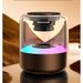 Jinzheng Bluetooth Wireless AI Smart Mini-Lautsprecher Internet Celebrity Atmosphäre Licht Hohe Lautstärke Lange Akkulaufzeit_voghion.com