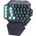 Cross-Border Direct Supply K50 K60 One-Handed Keyboard RGB Illuminated Gaming Mechanical Keyboard/With Macro Definition_voghion.com
