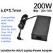 200W Power Adapter Suitable For ASUS Laptops 20V 10A Charger With 6.0x3.7mm, Compatible With ASUS ROG Zephyrus Duo 16, Strix Scar 18_voghion.com