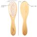 Nylon Hair Wooden Head Shampoo Body Massage Brush Small Size_voghion.com