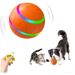 1 x interaktiver Hundespielzeugball mit Fernbedienung, aktiver Rollball für Hunde, Spielzeug für aggressives Kauen, böser Ball für kleine, mittelgroße und große Hunde_voghion.com