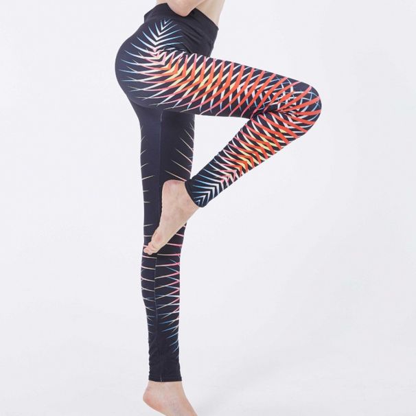 Women's yoga Pants high-waisted high-elastic printed yoga pants printed leggings digital positioning printed leggings XY6638_voghion.com