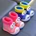Kids' Waterproof Rain Boots With Fleece Lining - Non-Slip Garden Shoes For Toddlers & School Children, Lightweight PVC Mud Booties (Cartoon Designs)_voghion.com