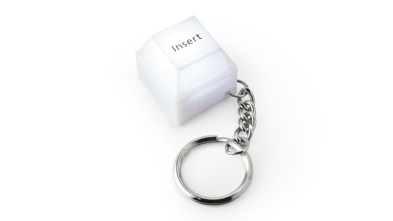 Insert Keyboard Lighted with Keychain and Affordable Top Quality_voghion.com