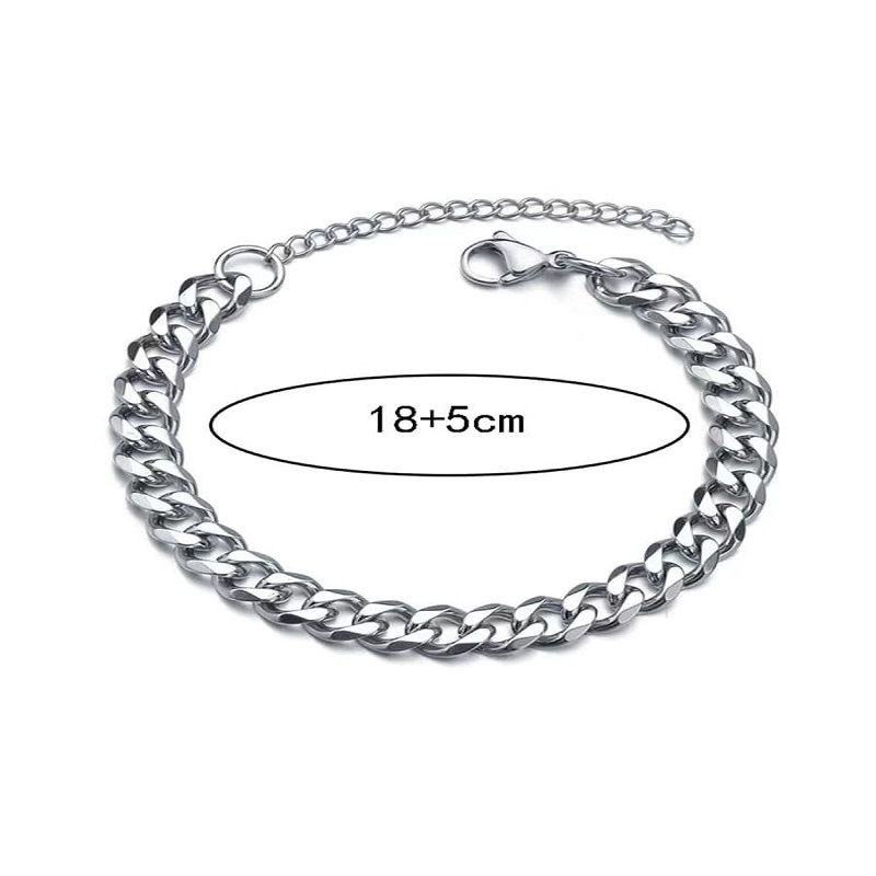 2024 Fashion NK Cuban Link Bracelet Tail Chain New Arrival Good Product_voghion.com