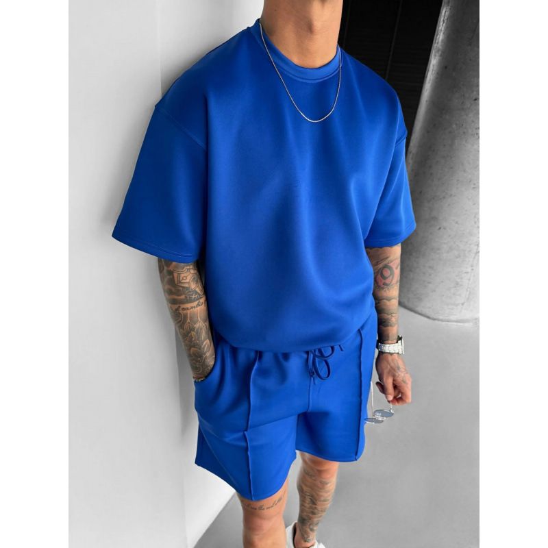 Herrenbekleidung Sommersport Herrendesign Einfaches lässiges Herbst-Kurzarm-T-Shirt_voghion.com