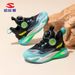 Habib Bear Double Mesh Frühling und Herbst Jungen Basketball Drehknopf Sport Atmungsaktive Laufschuhe_voghion.com