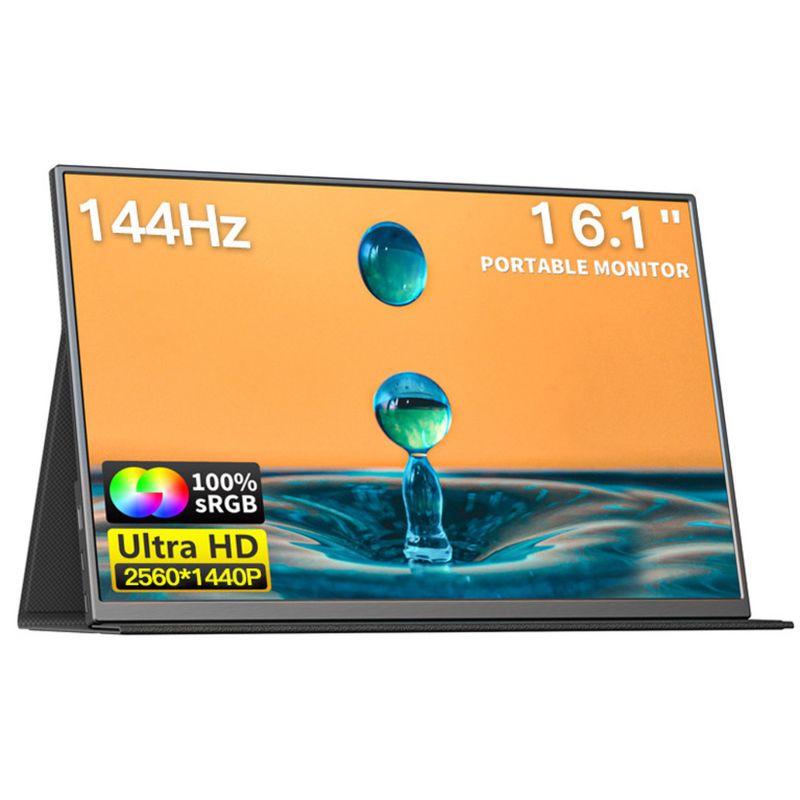 16.1-inch 2.5K Portable 144Hz Secondary Laptop Expansion Screen With External Monitor_voghion.com