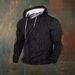 European And American Hooded Sweater Men's 3D Printing Men's Hooded Sweater_voghion.com