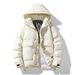 Chaqueta de plumas oversize para hombre, estilo trabajo, rellena de plumas de pato blanco de 900 fill power, abrigo de invierno de tallas grandes para personas altas y corpulentas, con capucha_voghion.com